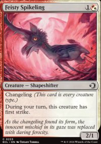 Feisty Spikeling - Lorwyn Eclipsed
