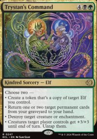 Trystan's Command 1 - Lorwyn Eclipsed