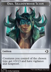 Emblem Oko, Shadowmoor Scion - Lorwyn Eclipsed