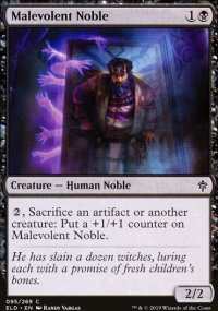 Malevolent Noble - Throne of Eldraine