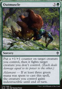 Outmuscle - Throne of Eldraine