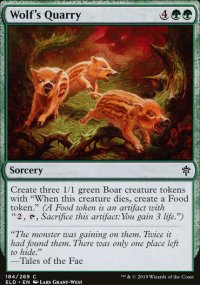 Wolf's Quarry - Throne of Eldraine
