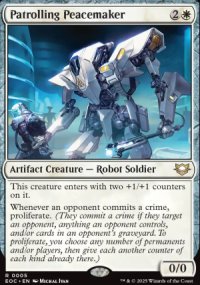 Patrolling Peacemaker 1 - Edge of Eternities Commander Decks