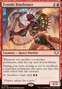 Evendo Brushrazer 1 - Edge of Eternities Commander Decks
