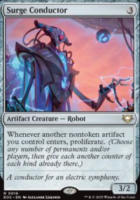 Surge Conductor 1 - Edge of Eternities Commander Decks
