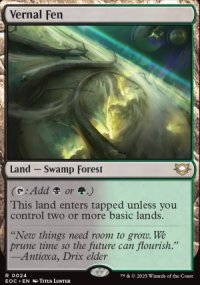 Vernal Fen 1 - Edge of Eternities Commander Decks