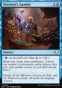 Tezzeret's Gambit - Edge of Eternities Commander Decks