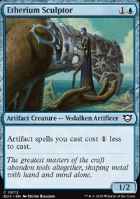 Etherium Sculptor - Edge of Eternities Commander Decks
