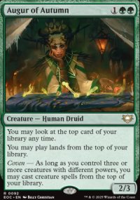 Augur of Autumn - Edge of Eternities Commander Decks