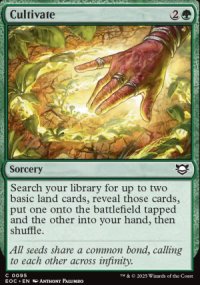 Cultivate - Edge of Eternities Commander Decks