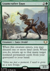 Loamcrafter Faun - Edge of Eternities Commander Decks