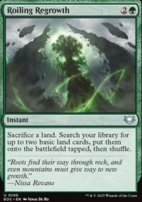 Roiling Regrowth - Edge of Eternities Commander Decks