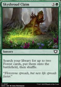 Skyshroud Claim - Edge of Eternities Commander Decks