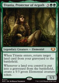 Titania, Protector of Argoth - Edge of Eternities Commander Decks