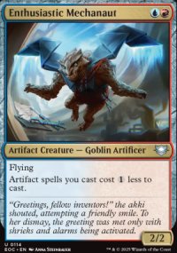 Enthusiastic Mechanaut - Edge of Eternities Commander Decks
