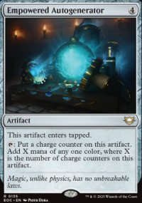 Empowered Autogenerator - Edge of Eternities Commander Decks