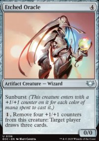 Etched Oracle - Edge of Eternities Commander Decks