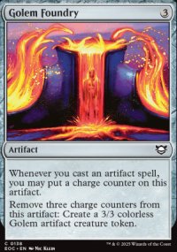 Golem Foundry - Edge of Eternities Commander Decks