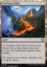 Evolving Wilds - Edge of Eternities Commander Decks