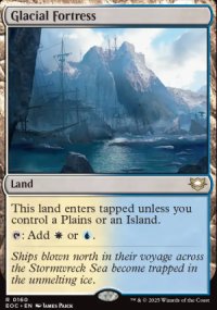 Glacial Fortress - Edge of Eternities Commander Decks