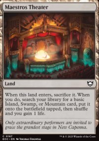 Maestros Theater - Edge of Eternities Commander Decks