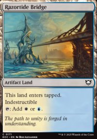 Razortide Bridge - Edge of Eternities Commander Decks