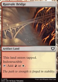 Rustvale Bridge - Edge of Eternities Commander Decks