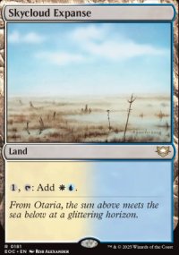 Skycloud Expanse - Edge of Eternities Commander Decks