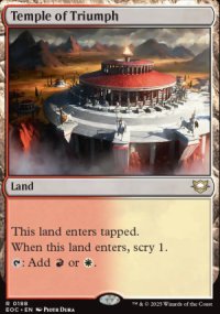 Temple of Triumph - Edge of Eternities Commander Decks
