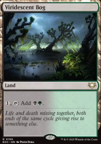 Viridescent Bog - Edge of Eternities Commander Decks