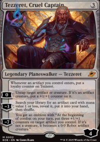 Tezzeret, Cruel Captain 1 - Edge of Eternities