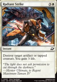 Radiant Strike - Edge of Eternities