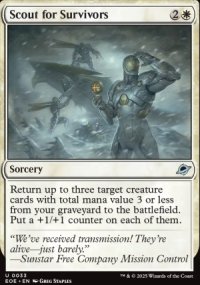 Scout for Survivors - Edge of Eternities