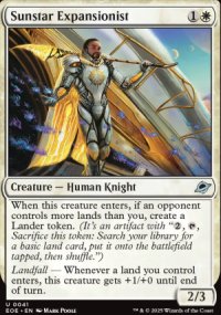 Sunstar Expansionist - Edge of Eternities