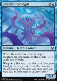 Sinister Cryologist - Edge of Eternities