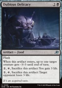 Dubious Delicacy - Edge of Eternities