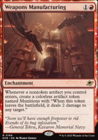 Weapons Manufacturing 1 - Edge of Eternities