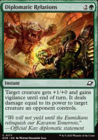 Diplomatic Relations - Edge of Eternities