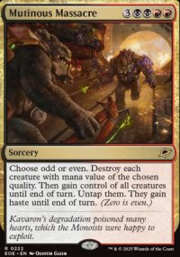 Mutinous Massacre 1 - Edge of Eternities