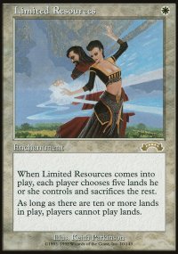 Limited Resources - Exodus
