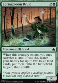 Springbloom Druid - Foundations