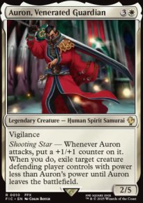 Auron, Venerated Guardian 1 - Final Fantasy Commander Decks
