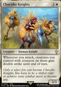Chocobo Knights 1 - Final Fantasy Commander Decks