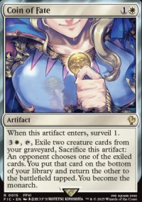 Coin of Fate 1 - Final Fantasy Commander Decks
