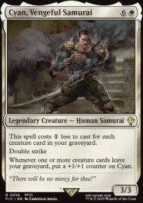 Cyan, Vengeful Samurai 1 - Final Fantasy Commander Decks