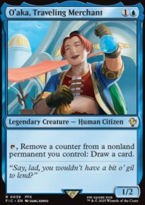 O'aka, Traveling Merchant 1 - Final Fantasy Commander Decks