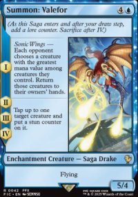 Summon: Valefor 1 - Final Fantasy Commander Decks