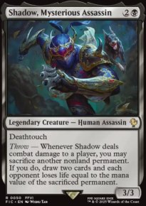 Shadow, Mysterious Assassin 1 - Final Fantasy Commander Decks