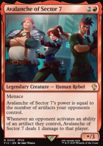 Avalanche of Sector 7 1 - Final Fantasy Commander Decks