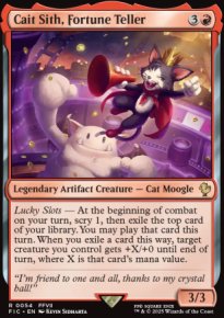 Cait Sith, Fortune Teller 1 - Final Fantasy Commander Decks